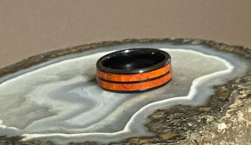 Bloodstone Glow Powder Ring