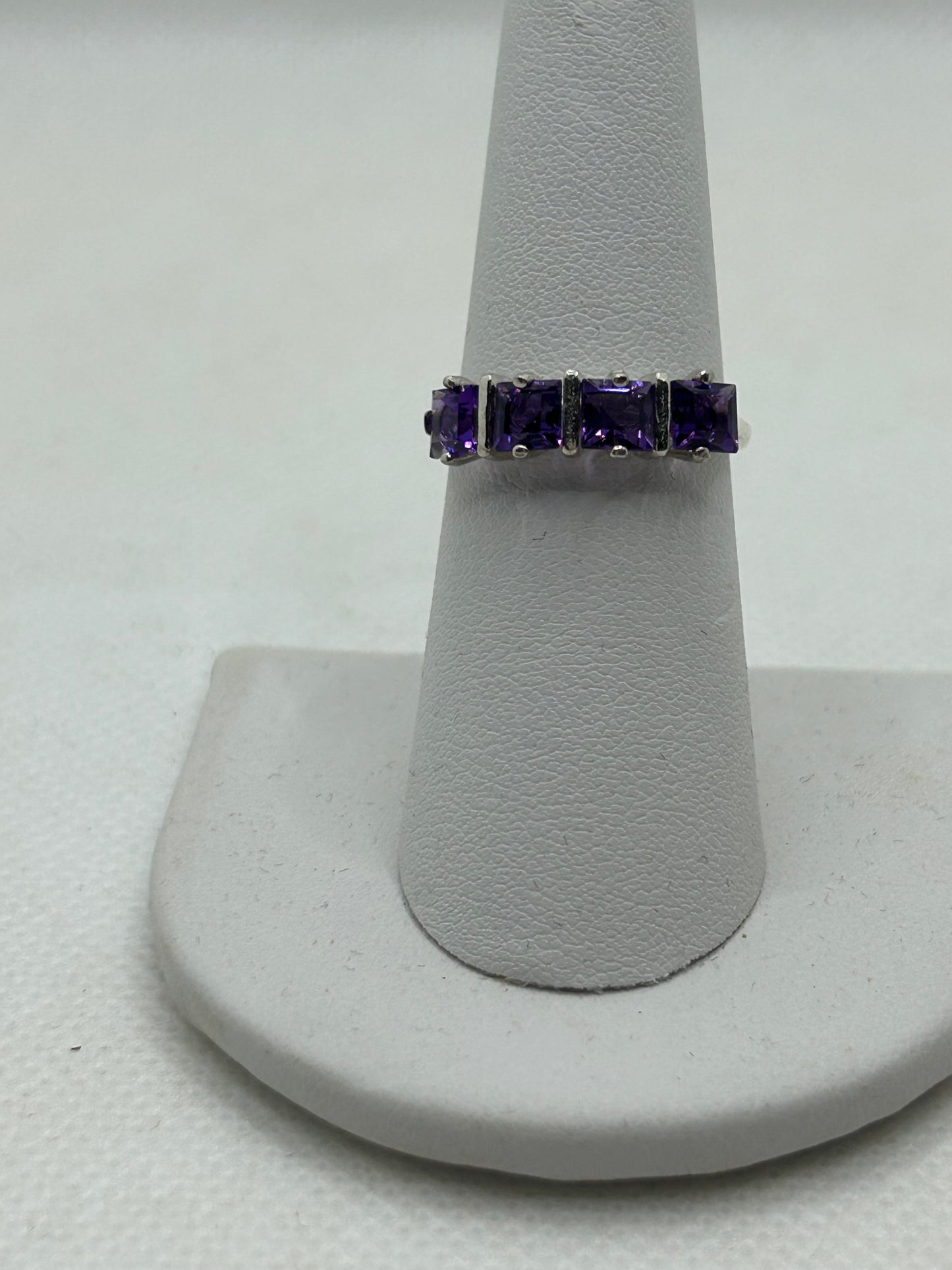 Amethyst Sterling Silver Ring